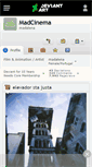 Mobile Screenshot of madcinema.deviantart.com