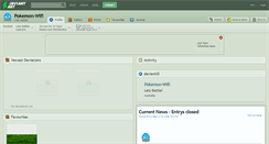 Desktop Screenshot of pokemon-wifi.deviantart.com