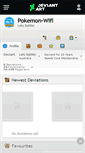 Mobile Screenshot of pokemon-wifi.deviantart.com