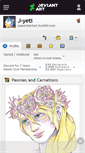 Mobile Screenshot of j-yeti.deviantart.com