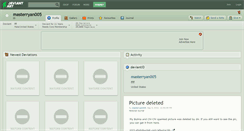 Desktop Screenshot of masterryan005.deviantart.com