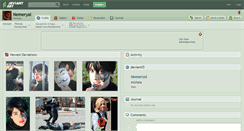 Desktop Screenshot of nemeryal.deviantart.com