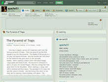 Tablet Screenshot of apache51.deviantart.com