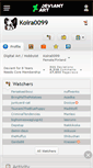 Mobile Screenshot of koira0099.deviantart.com