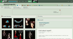 Desktop Screenshot of butterflydesignsdoll.deviantart.com