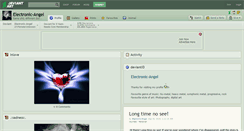 Desktop Screenshot of electronic-angel.deviantart.com