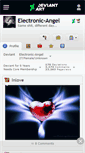 Mobile Screenshot of electronic-angel.deviantart.com