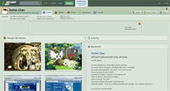 Desktop Screenshot of dottie-chan.deviantart.com