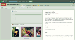 Desktop Screenshot of post-any-type-of-art.deviantart.com