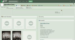 Desktop Screenshot of naturalbornchaos.deviantart.com