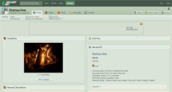 Desktop Screenshot of eturnus-one.deviantart.com