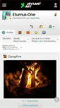 Mobile Screenshot of eturnus-one.deviantart.com