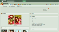 Desktop Screenshot of pink-ilusion.deviantart.com