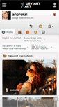 Mobile Screenshot of anoreksi.deviantart.com