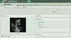 Desktop Screenshot of i-love-robots.deviantart.com
