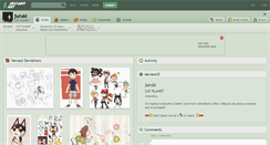 Desktop Screenshot of juruki.deviantart.com