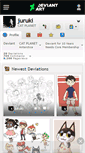 Mobile Screenshot of juruki.deviantart.com