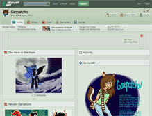 Tablet Screenshot of gazpatcho.deviantart.com