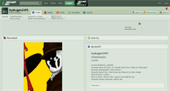 Desktop Screenshot of byakugan2495.deviantart.com