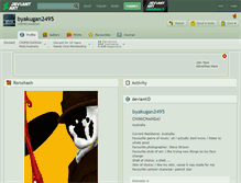 Tablet Screenshot of byakugan2495.deviantart.com