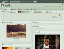 Tablet Screenshot of kurtzgb.deviantart.com