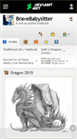 Mobile Screenshot of bravebabysitter.deviantart.com