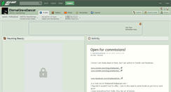 Desktop Screenshot of eternalgravedancer.deviantart.com
