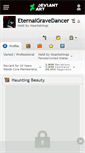 Mobile Screenshot of eternalgravedancer.deviantart.com