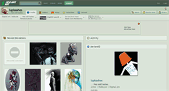 Desktop Screenshot of lupisashes.deviantart.com