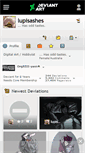 Mobile Screenshot of lupisashes.deviantart.com