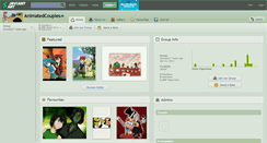 Desktop Screenshot of animatedcouples.deviantart.com