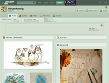 Tablet Screenshot of minzenkoenig.deviantart.com