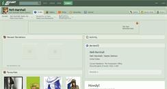 Desktop Screenshot of neil-marshall.deviantart.com