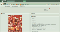 Desktop Screenshot of jehn.deviantart.com