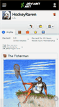 Mobile Screenshot of hockeyraven.deviantart.com