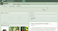 Desktop Screenshot of masterezlo.deviantart.com