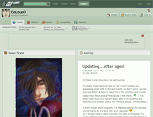 Tablet Screenshot of oolouoo.deviantart.com