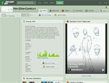 Tablet Screenshot of how2drawcomicx.deviantart.com