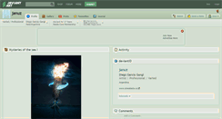 Desktop Screenshot of januz.deviantart.com