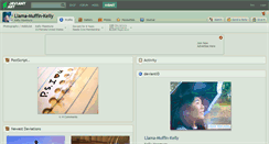 Desktop Screenshot of llama-muffin-kelly.deviantart.com