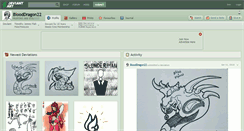 Desktop Screenshot of blooddragon22.deviantart.com