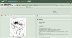 Desktop Screenshot of cracky-taco.deviantart.com