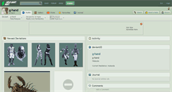 Desktop Screenshot of g-hand.deviantart.com
