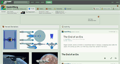 Desktop Screenshot of dalekofborg.deviantart.com