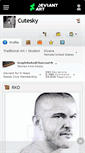 Mobile Screenshot of cutesky.deviantart.com