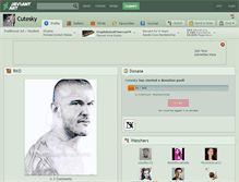 Tablet Screenshot of cutesky.deviantart.com