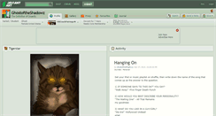 Desktop Screenshot of ghostoftheshadowz.deviantart.com