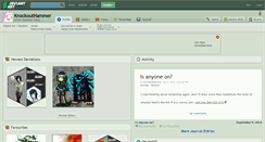 Desktop Screenshot of knockouthammer.deviantart.com
