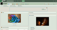 Desktop Screenshot of mariquez.deviantart.com