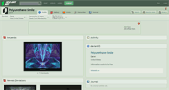 Desktop Screenshot of polyurethane-smile.deviantart.com